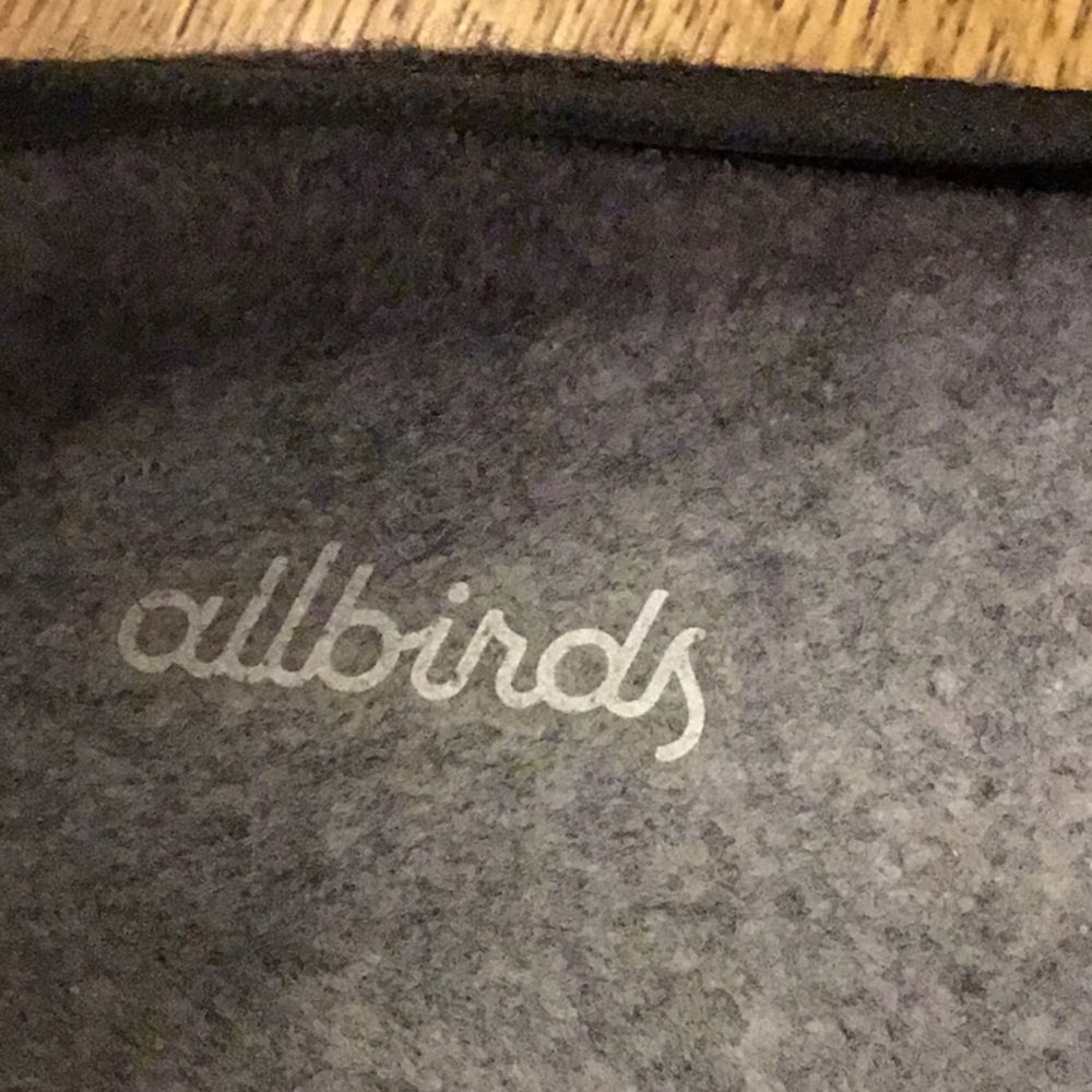 Woman’s allbirds wool Breezers dark charcoal. Size 7.5. Barely worn! Soft! - Picture 5 of 8